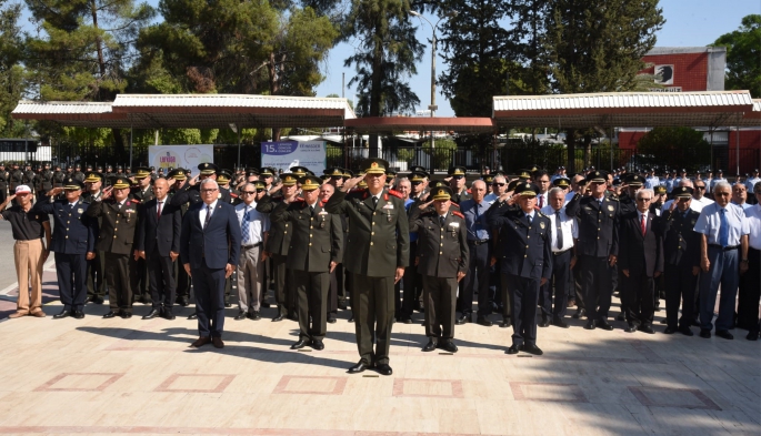  1 Ağustos Toplumsal Direniş Bayramı… Lefkoşa’da Atatürk Anıtı ve Şehitler Anıtı’nda tören yapıldı