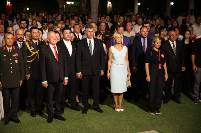 20 TEMMUZ BARIŞ VE ÖZGÜRLÜK BAYRAMI NEDENİYLE MECLİS BAŞKANLIĞI RESEPSİYON VERDİ