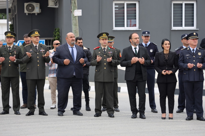  21-25 Aralık Milli Mücadele ve Şehitler Haftası dolayısıyla İskele’de tören düzenlendi