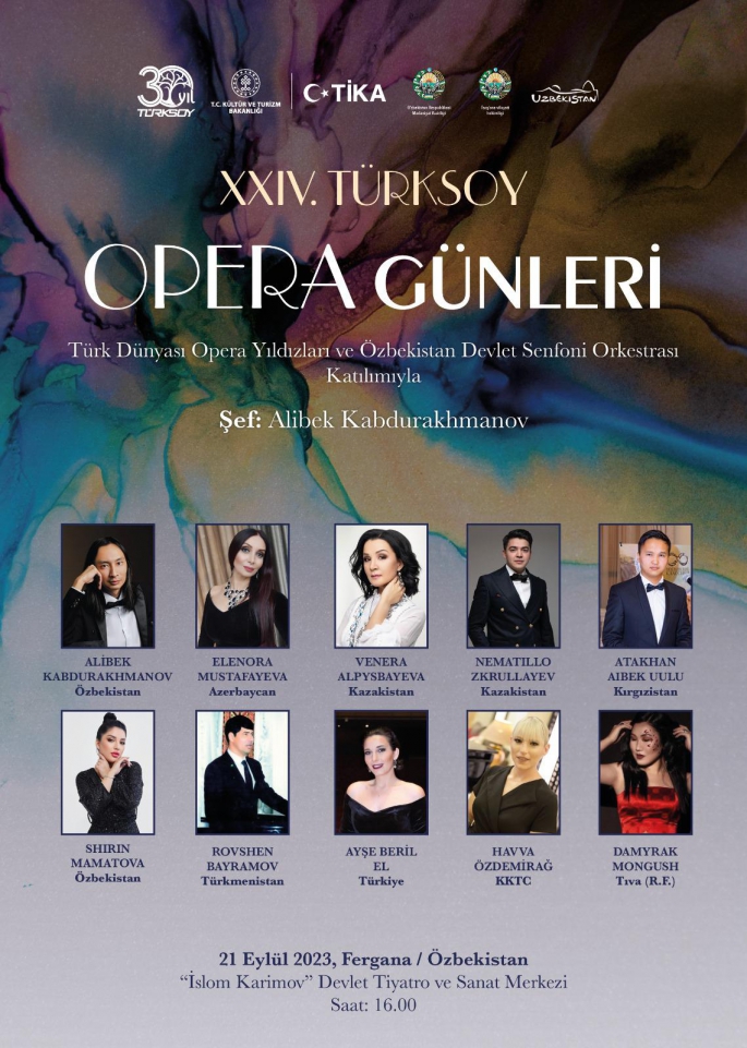 24. TÜRKSOY Opera Günleri’ne Opera Sanatçısı Havva Özdemirağ da katılıyor