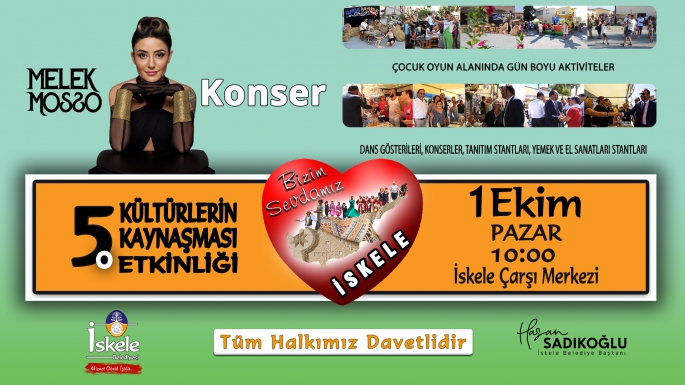  5. Kültürlerin Kaynaşması etkinliği 1 Ekim’de İskele’de gerçekleştirilecek