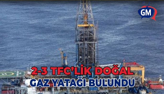 6’ncı parseldeki “Zeus-1” hedefinde 2-3 Tfc’lik doğal gaz yatağı bulunduğu açıklandı