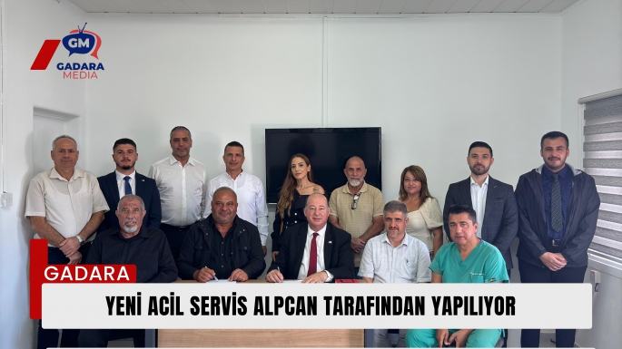 Acil Servis İnşaatı İçin Alpcan İnşaatla İş Birliği Protokolü İmzalandı