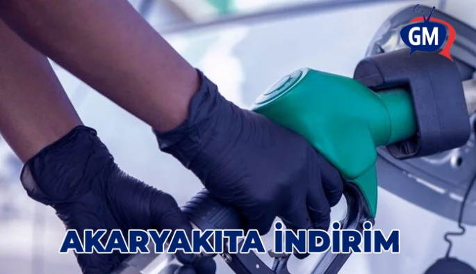 Akaryakıt fiyatlarına indirim