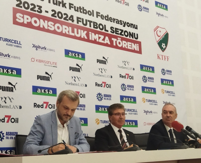  Aksa Enerji KKTC Futbol Ligleri’nin isim sponsoru olmaya devam ediyor