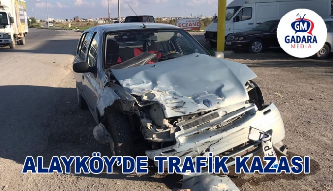 Alayköy’de trafik kazası: Biri çocuk iki kişi yaralandı