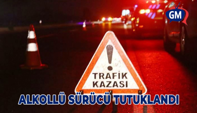 Alkollü sürücü önünde seyreden motosiklete çarptı