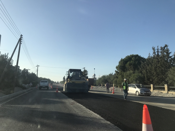 Alsancak yolu tamamlanıyor