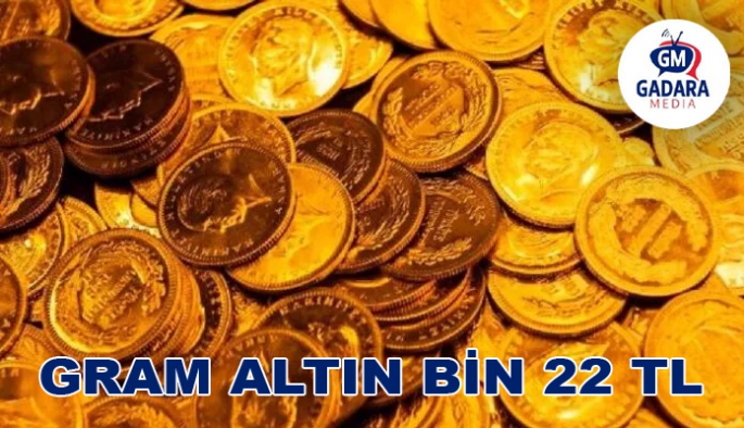 Altın yükseliş trendini korumak istiyor: Gram altın bin 22 TL