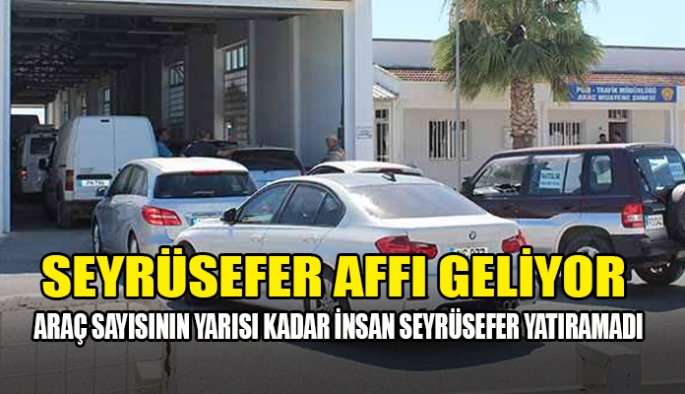 Araç muayene seyrüsefer affı yolda 