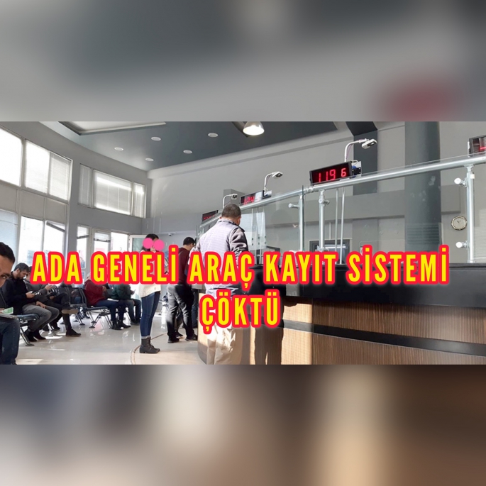 Araç vergi dairesi sistemi çöktü !!! 