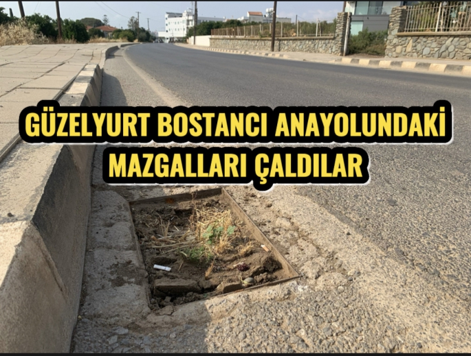 Artık yollardaki mazgalları çalıyoruz !!! 