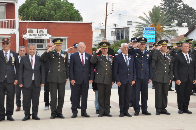  Atatürk, Güzelyurt’ta düzenlenen törenle anıldı