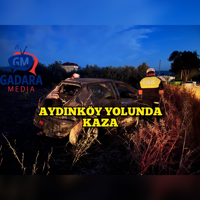 Aydınköy yolunda kaza