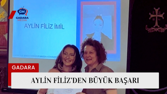 Aylin Filiz İmil'den Bir Kez Daha Yüksek Onur Belgesi!