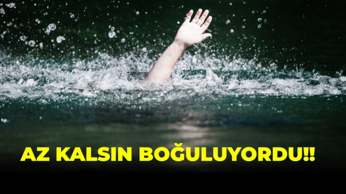 AZ KALSIN BOĞULUYORDU!!