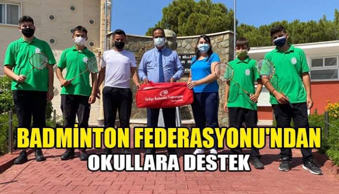 Badminton Federasyonu'ndan Okullara Destek!