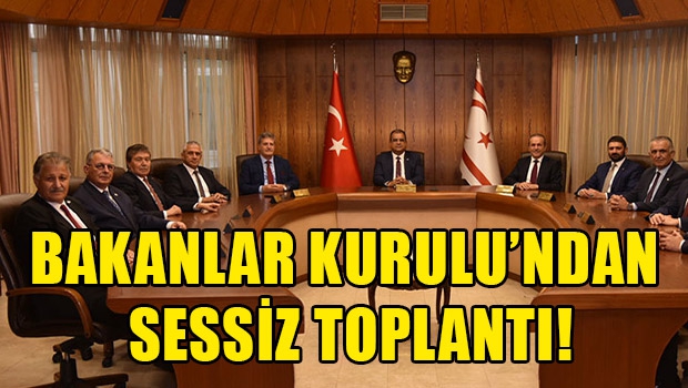 Bakanlar kurulu sonrası açıklama yapılmadı 