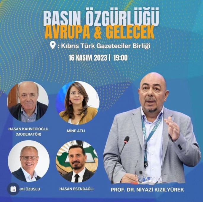  “Basın Özgürlüğü, Avrupa ve Gelecek” konulu panel düzenleniyor