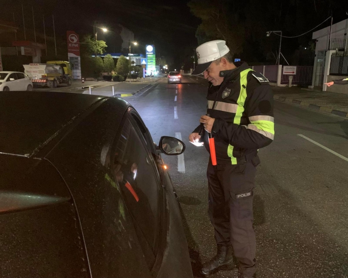  Bayramın ilk gününde trafikte 175 sürücü rapor edildi