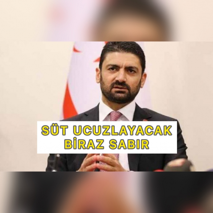 Bira İle sütü karşılaştırmak yanlış; biz sütü ucuzlatmak için çalışma yapacağız 