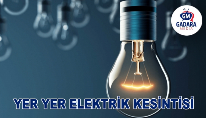 Birçok bölgede bugün 7 saatlik elektrik kesintisi olacak