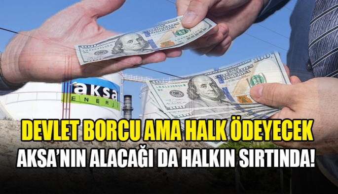 Böyle yönetimi 5 yaşındaki çocukta yapar !!! Aksa’nın borcunuda halk ödeyecek 