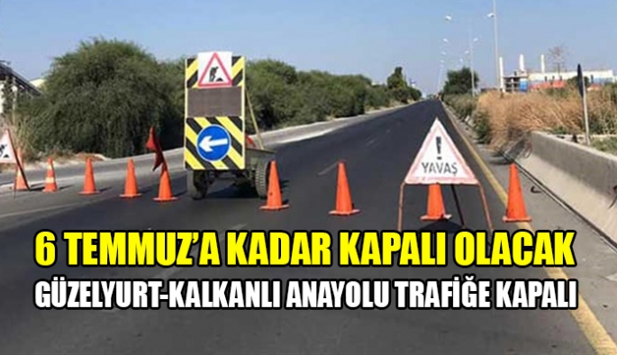 Bu Yolu Kullanacak Olan Sürücüler Dikkat