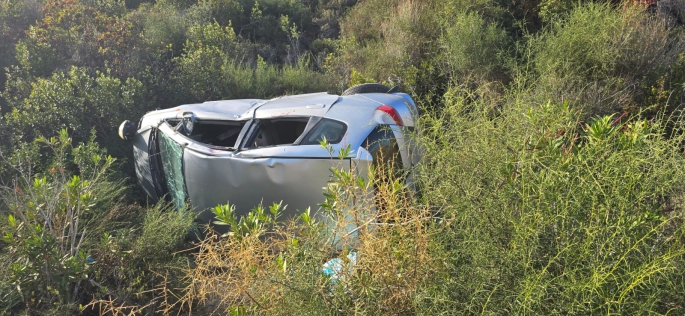  Büyükkonuk - Kaplıca anayolunda trafik kazası.. 4 yaralı