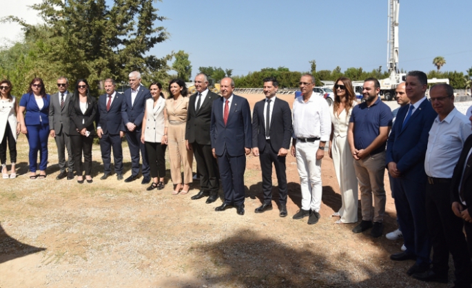 ÇATALKÖY İLKOKULU YENİ BİNASININ TEMELİ BUGÜN DÜZENLENEN TÖRENLE ATILDI