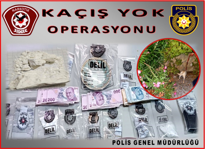  Çatalköy ve Gazimağusa’da uyuşturucu operasyonu… 4 tutuklu var