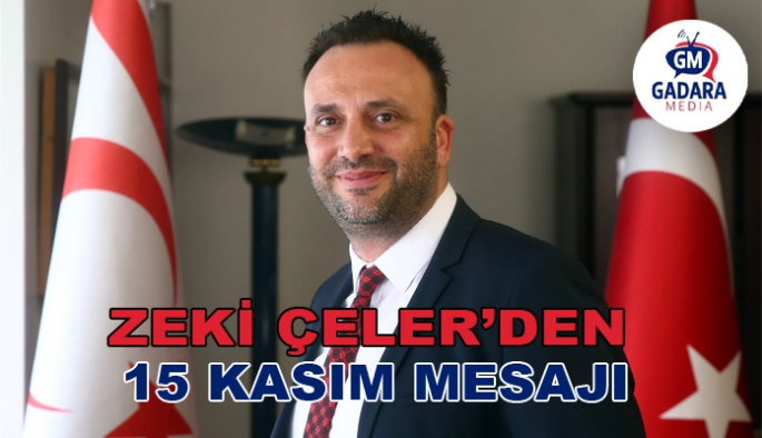 Çeler: Barışçı ve çağdaş değerleri rehber edinmeye devam edeceğiz