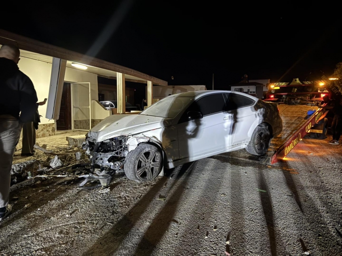 Cengizköy’de Hız Sabit Kamerası Önünde Büyük Kaza