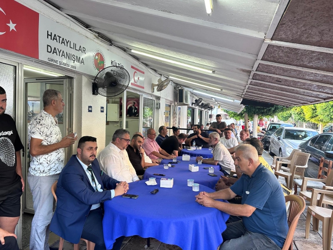 CTP Girne İlçesi derneklerle bir araya gelmeye devam ediyor