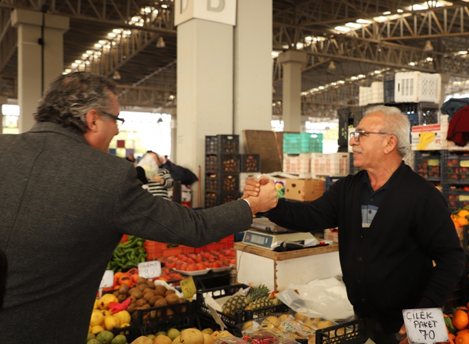  CTP heyeti Gazimağusa’da esnaf ve seracıları ziyaret etti