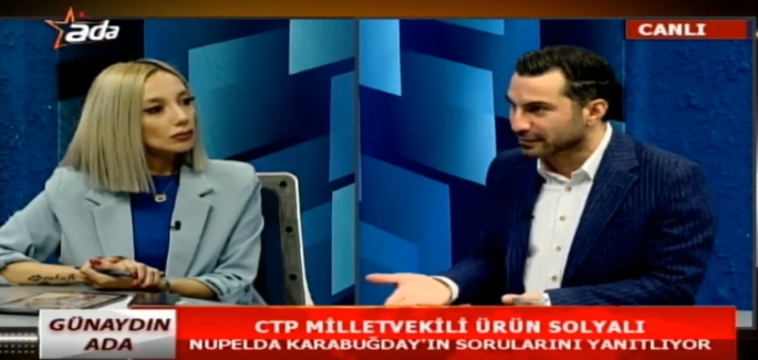 CTP Milletvekili Solyalı: “3-5 kişi çok zengin olacak diye, yüzde 90 yok oluyor”