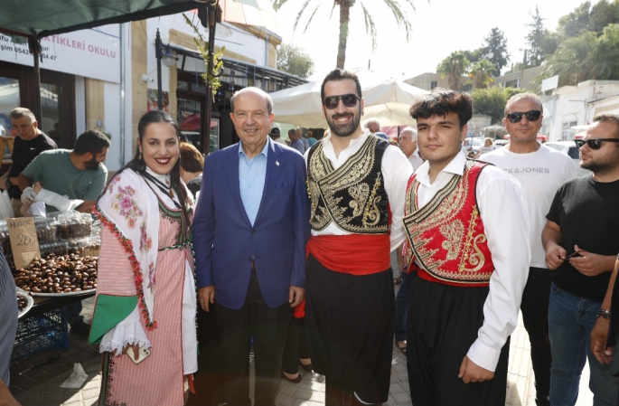  Cumhurbaşkanı Ersin Tatar, Lefke Hurma Festivali’ne katıldı