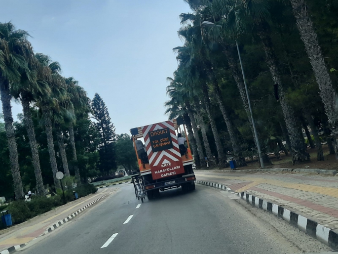  DAÜ’de yol bakım ve onarım çalışmaları devam ediyor