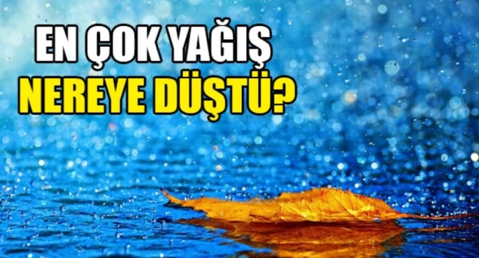  Dipkarpaz’da 2 kg yağış kaydedildi