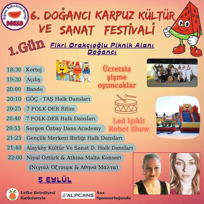 Doğancı'da Karpuz Festivali bu akşam başlıyor