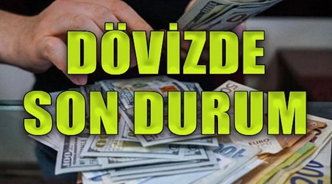  Döviz kurları… Dolar 34,25, euro 37,15 İngiliz Sterlini 44,65 TL’den işlem görüyor