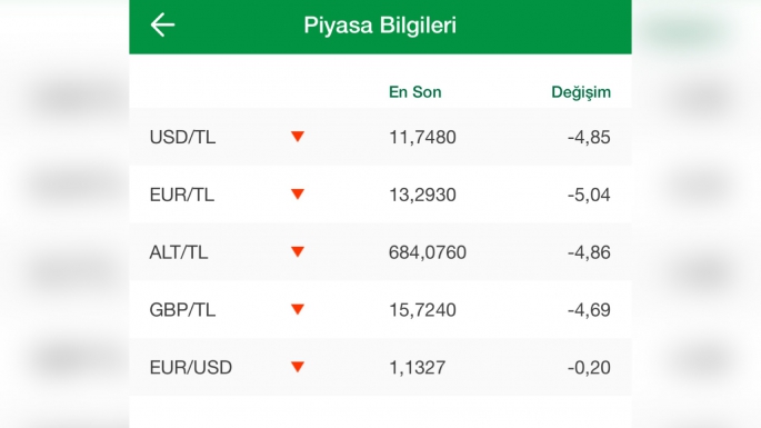 Dövizdeki düşüş sürüyor . Peki ya piyasada durum ne ?