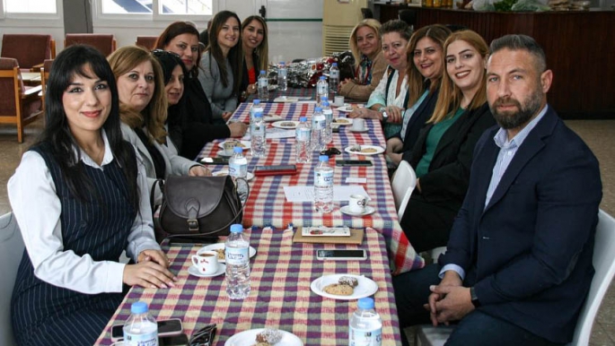  Dünya Sendikalar Federasyonu, Dünya Kadınlar Günü nedeniyle Kıbrıs’taki üyelerini ziyaret etti