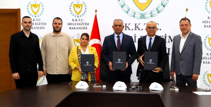  Eğitim Bakanlığı ile Shipyard Famagusta Ltd. arasında iş birliği protokolü imzalandı