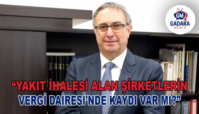 Ekonomist Derviş K. Deniz’den hükümete: “Petrol ihalesi alan şirketler Vergi Dairesi’ne kayıtlı mı?”