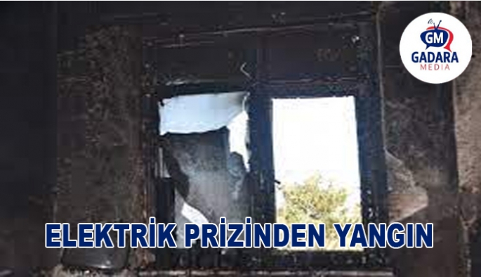 ELEKTRİK PRİZİNDE UNUTULDU EV YANDI