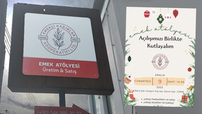 “Emek Atölyesi” Cumartesi günü açılıyor