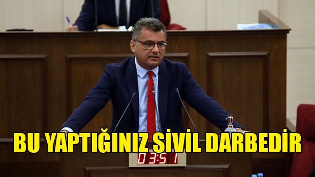 ERHÜRMAN: TARİHTE SİVİL DARBECİLER OLARAK ANILACAKSINIZ!