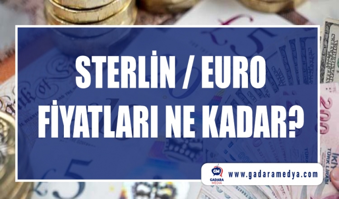 Euro 38,18, sterlin 45,75, dolar ise 34,19 liradan işlem görüyor