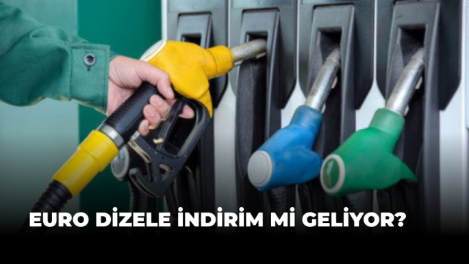 Euro Dizele İndirim mi Geliyor?